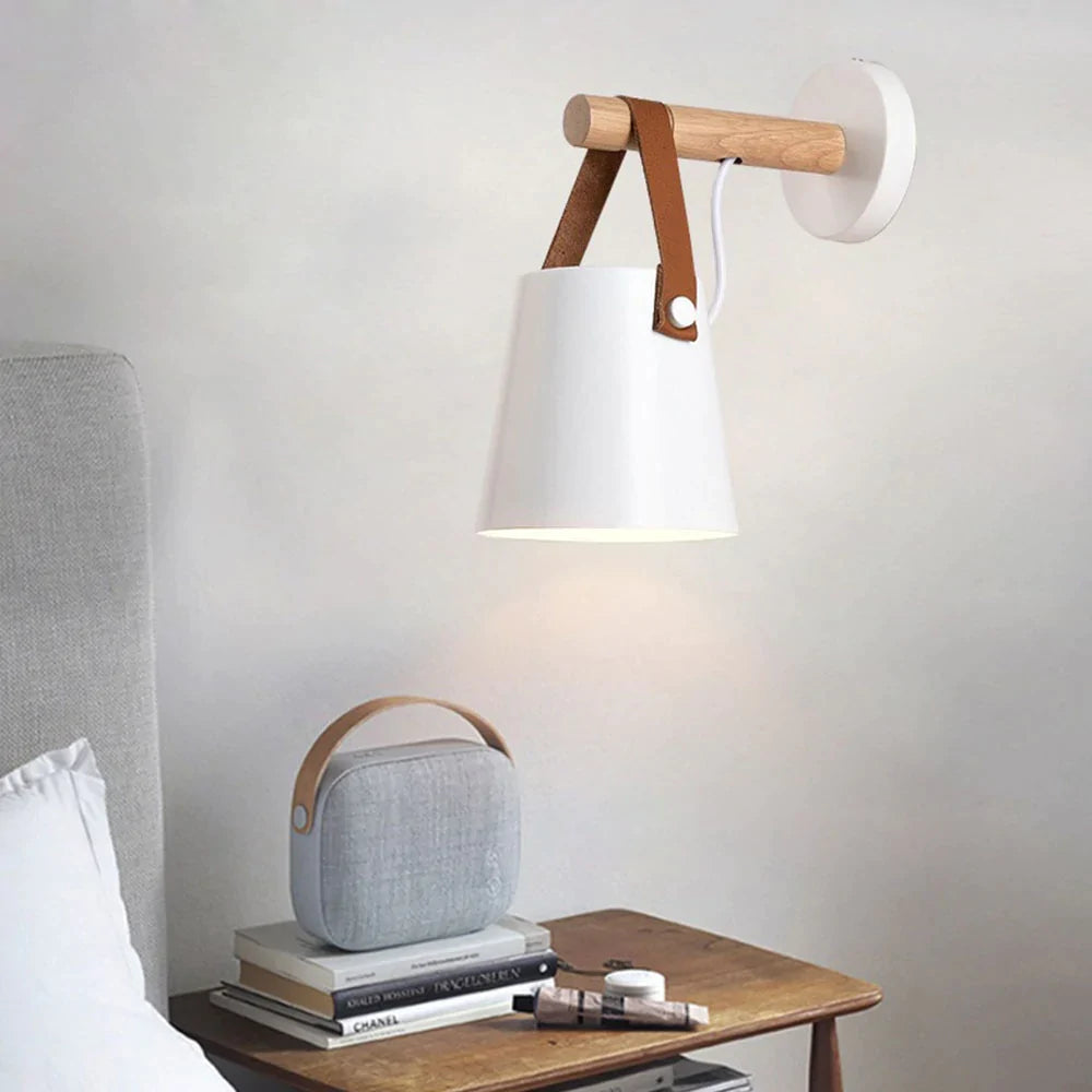 Nordische Wooden Wandleuchte-Bella Webshop