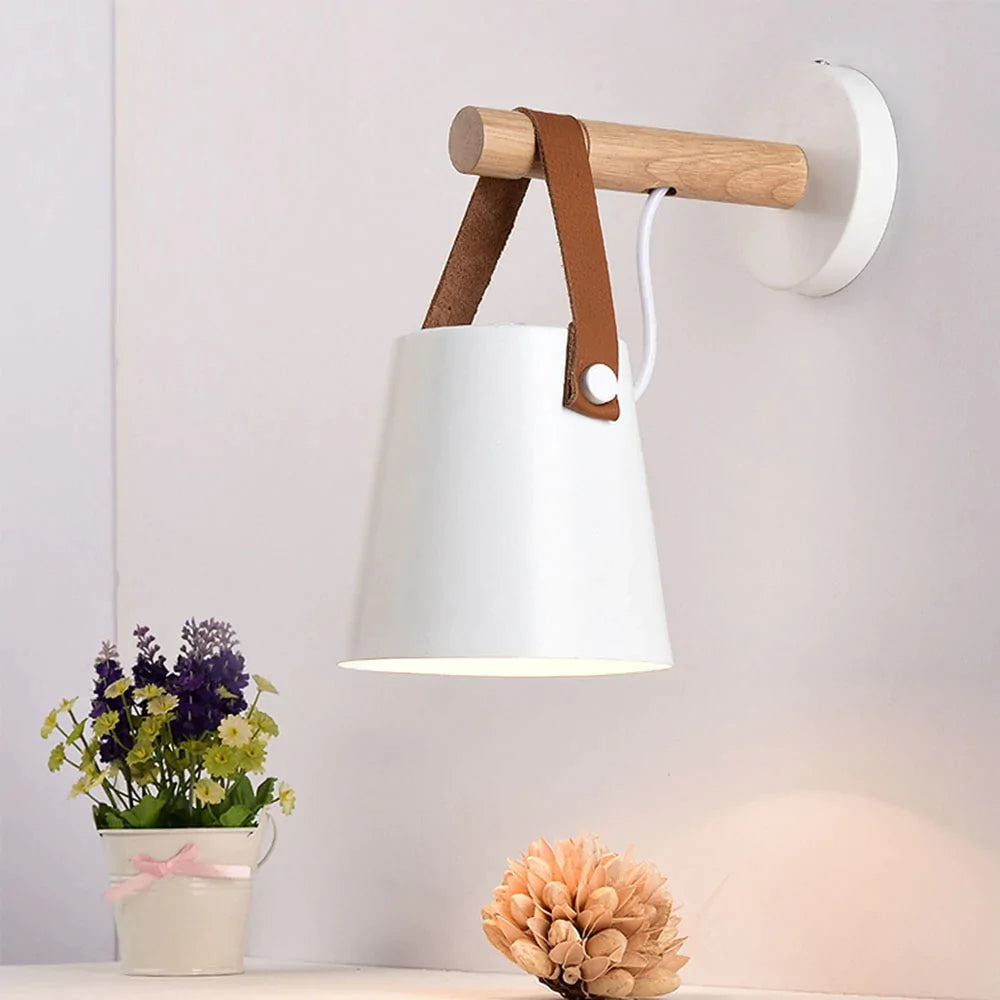 Nordische Wooden Wandleuchte-Bella Webshop