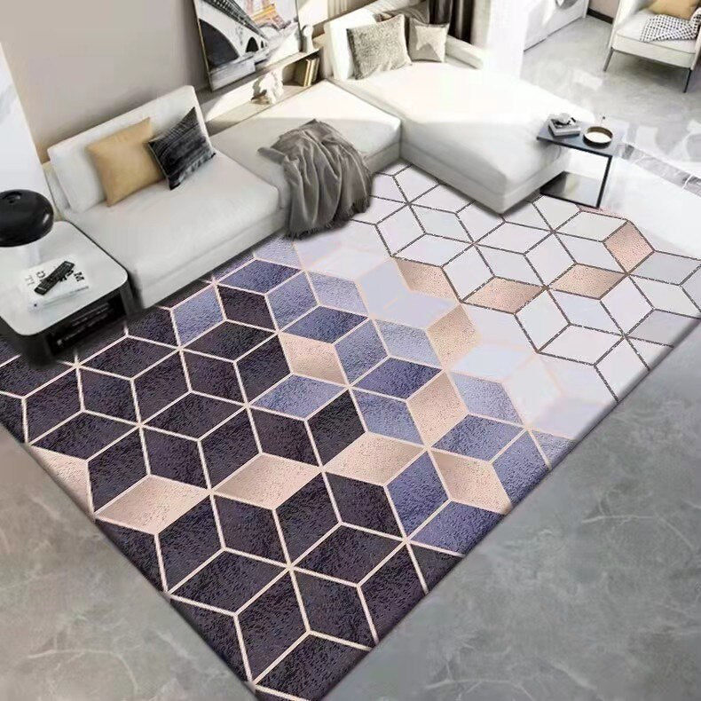 Nordischer Geometrieteppich-Bella Webshop