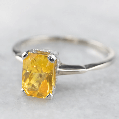 November Geburtsstein Ring-Bella Webshop