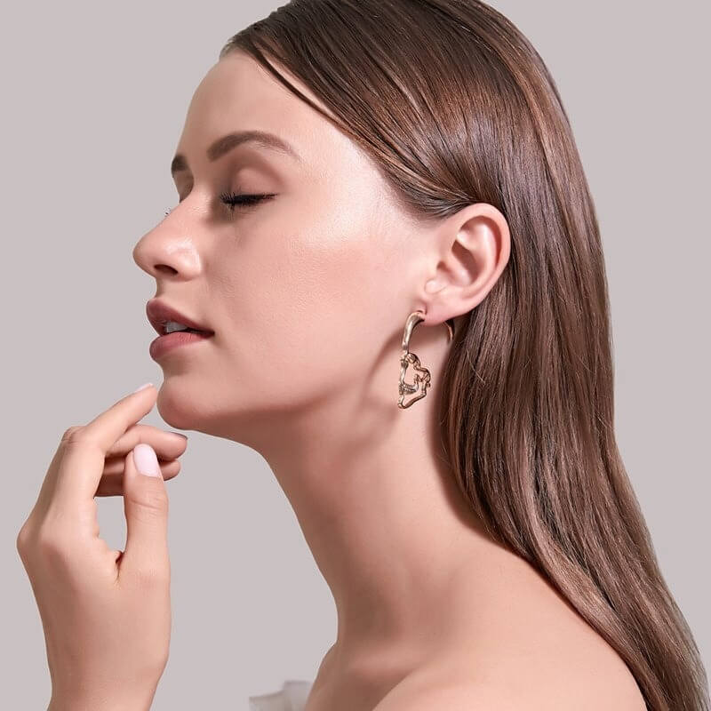 Ohrstecker Mit Hohlschädel-Bella Webshop