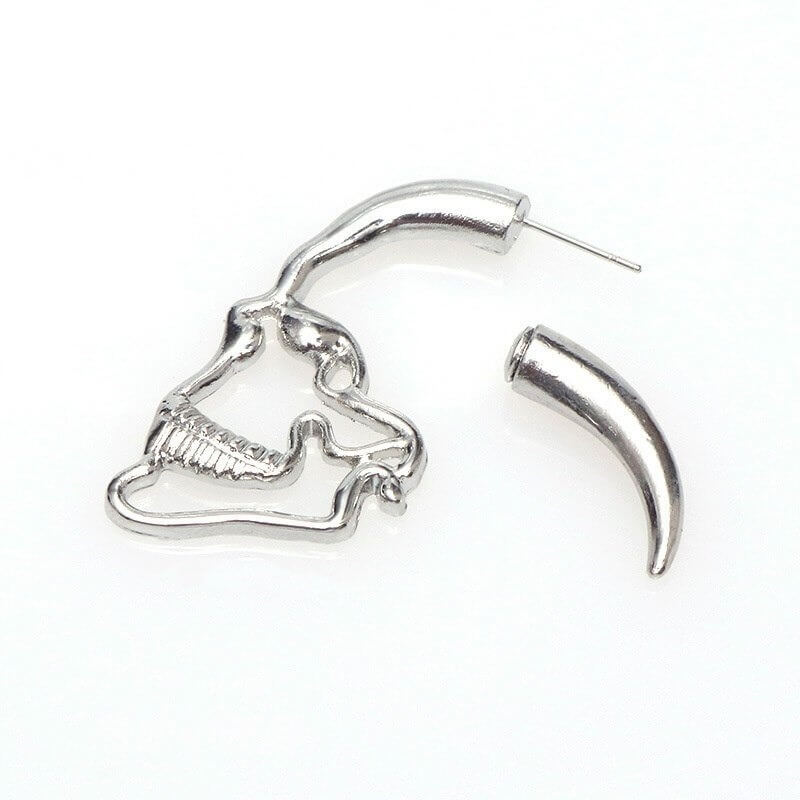 Ohrstecker Mit Hohlschädel-Bella Webshop