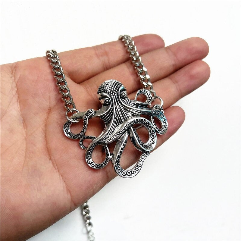 Oktopus Choker Halskette-Bella Webshop
