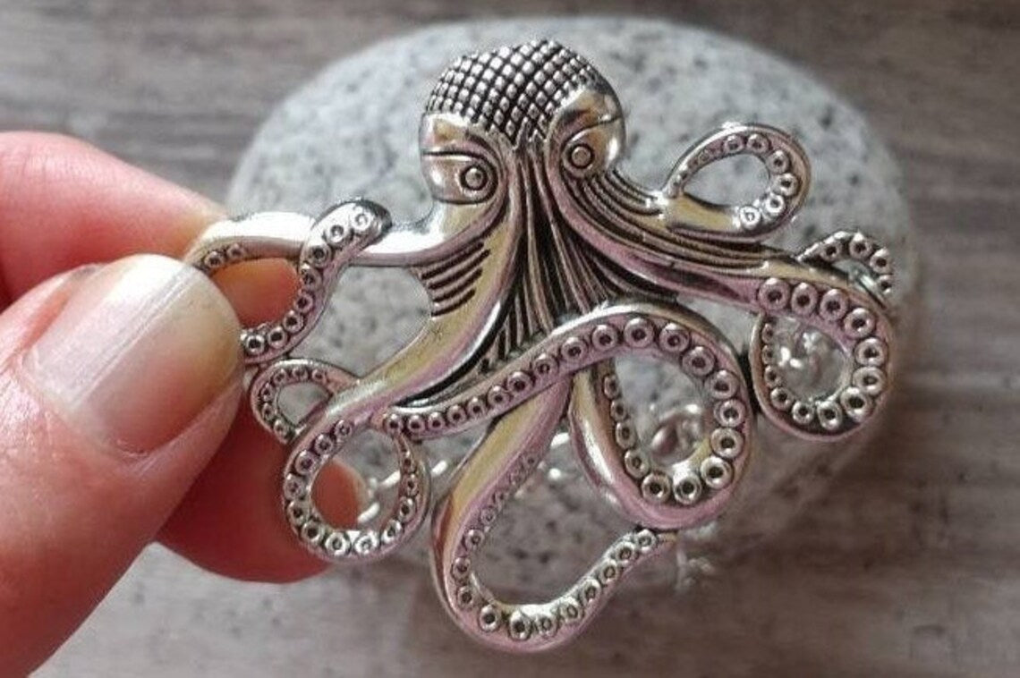 Oktopus Choker Halskette-Bella Webshop