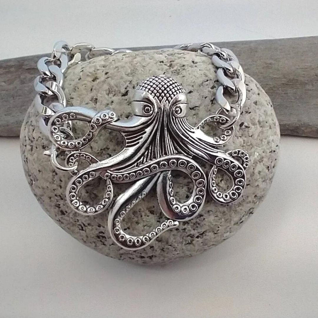 Oktopus Choker Halskette-Bella Webshop