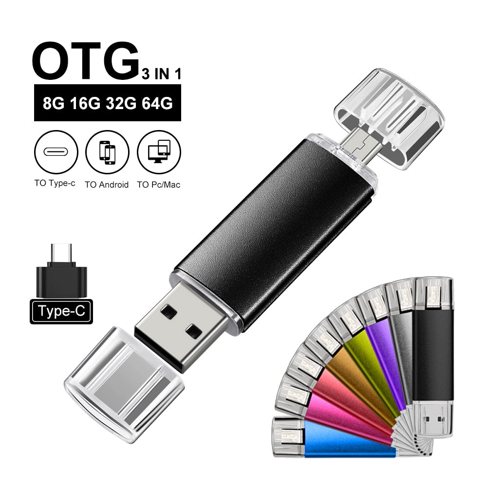 On-The-Go Usb Flash Drive-Bella Webshop