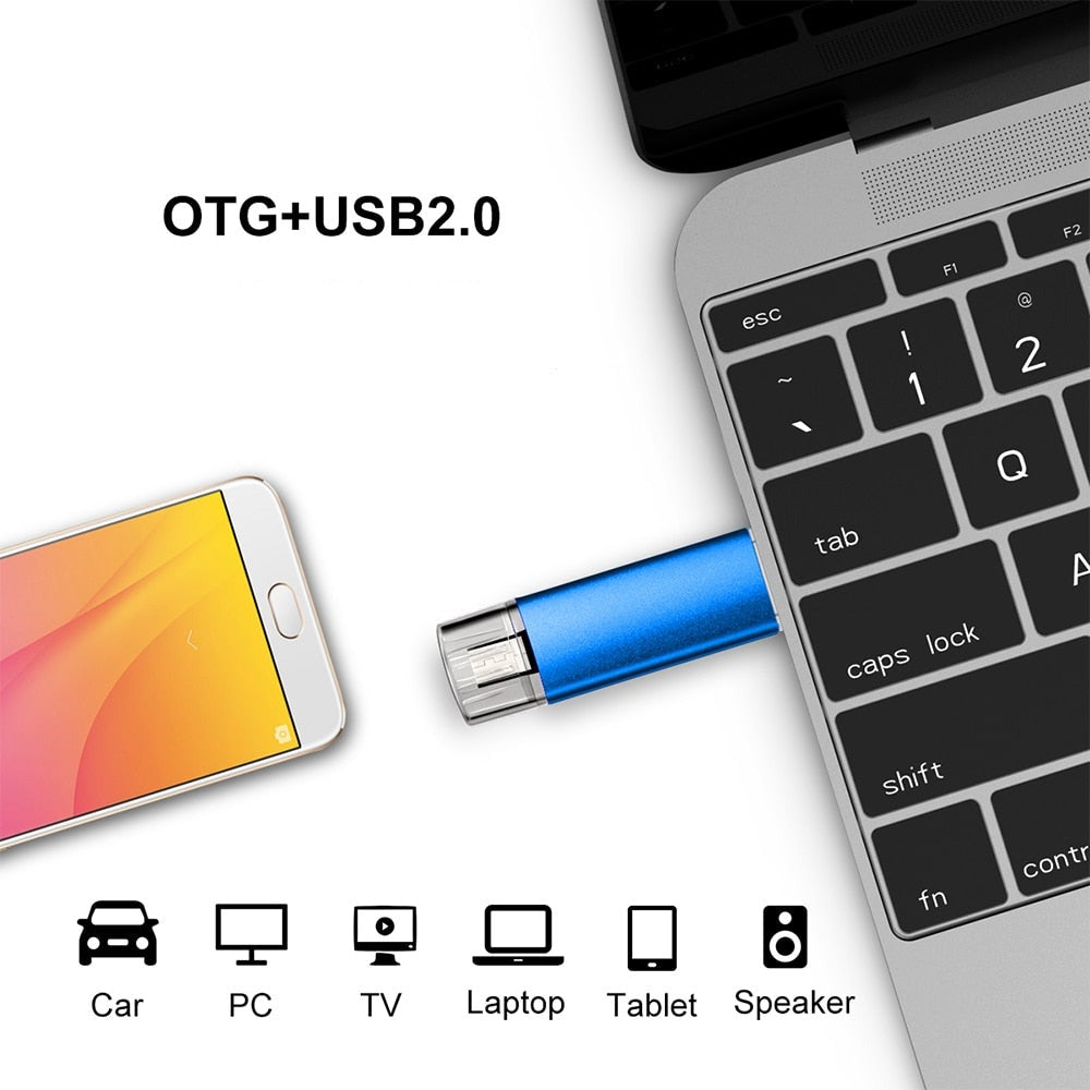 On-The-Go Usb Flash Drive-Bella Webshop