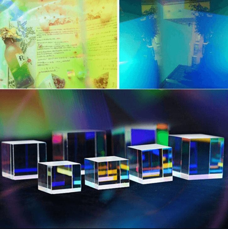 Optisches Prisma Würfel-Bella Webshop