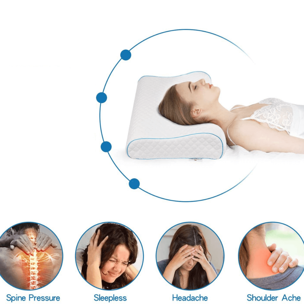 Orthopädisches Gedächtnisschaum-Kissen-Bella Webshop