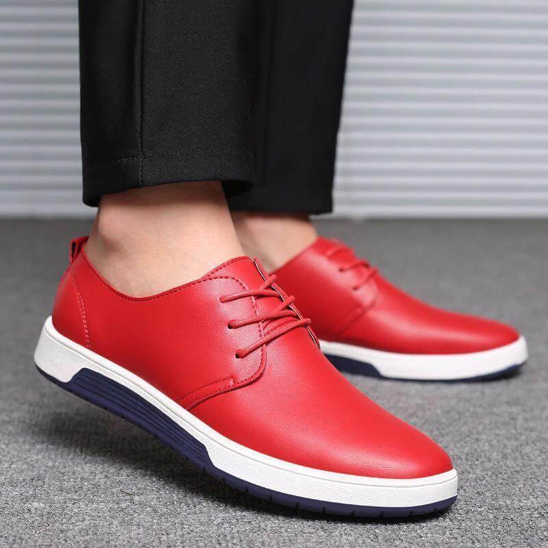 Oxford Leder Freizeitschuhe-Bella Webshop