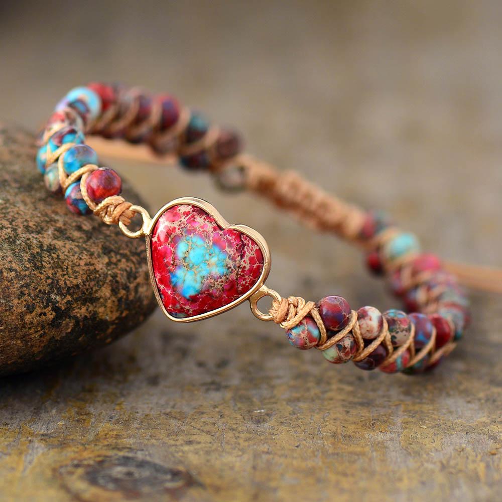 Passion Heart Geflochtenes Armband [1+1 Gratis]-Bella Webshop