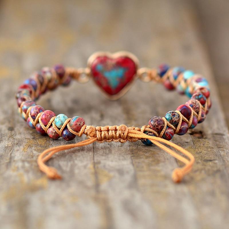 Passion Heart Geflochtenes Armband [1+1 Gratis]-Bella Webshop