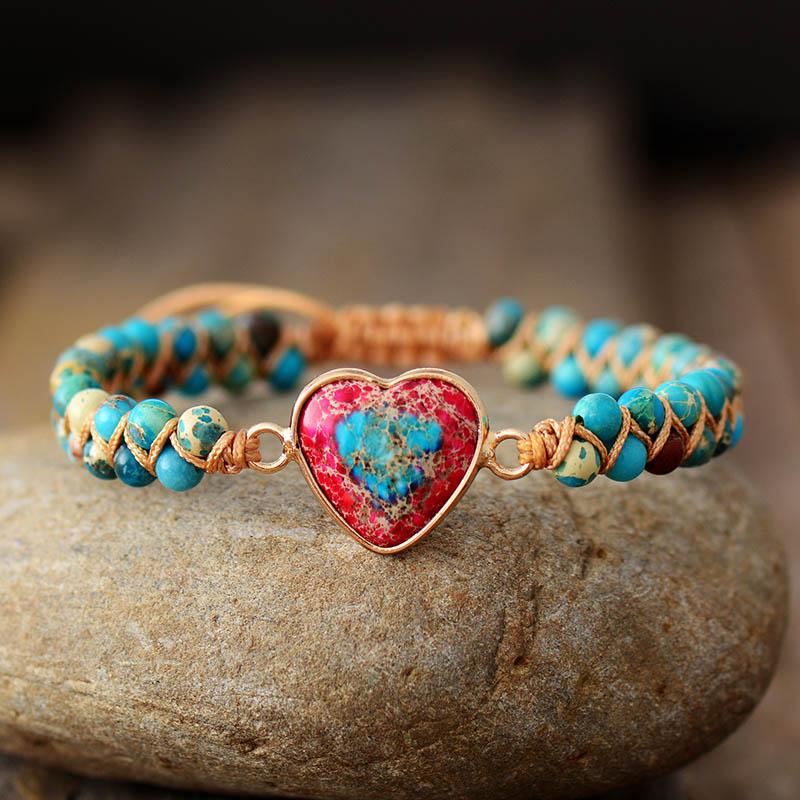 Passion Heart Geflochtenes Armband [1+1 Gratis]-Bella Webshop