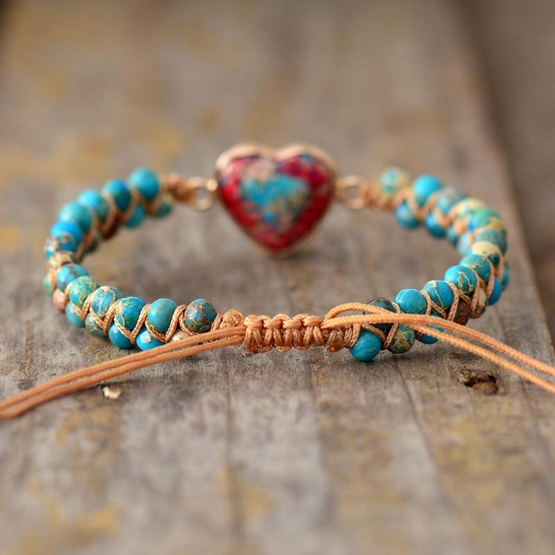 Passion Heart Geflochtenes Armband [1+1 Gratis]-Bella Webshop