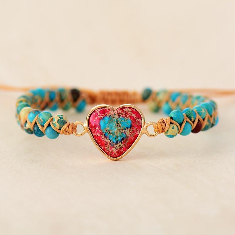 Passion Heart Geflochtenes Armband [1+1 Gratis]-Bella Webshop