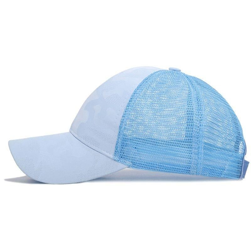 Pferdeschwanz Unordentlicher Bun Baseballkappe-Bella Webshop
