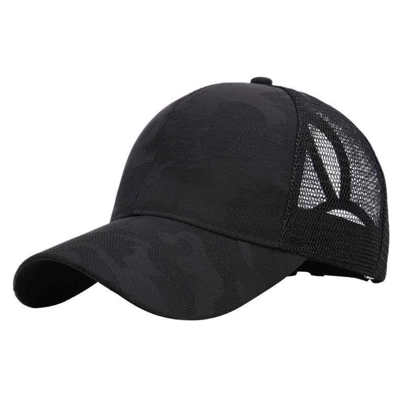 Pferdeschwanz Unordentlicher Bun Baseballkappe-Bella Webshop