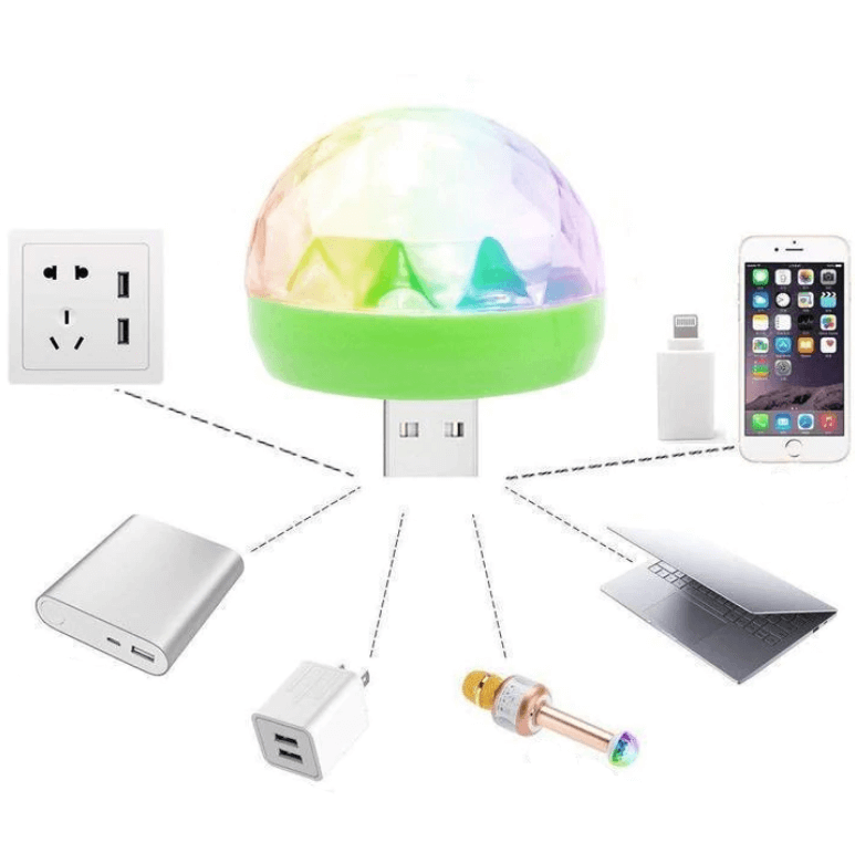Pilz-Disco-Licht (Usb)-Bella Webshop