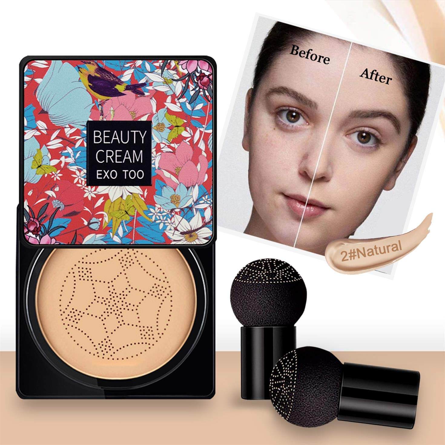 Pilzkopf Luftkissen Cc Creme-Bella Webshop