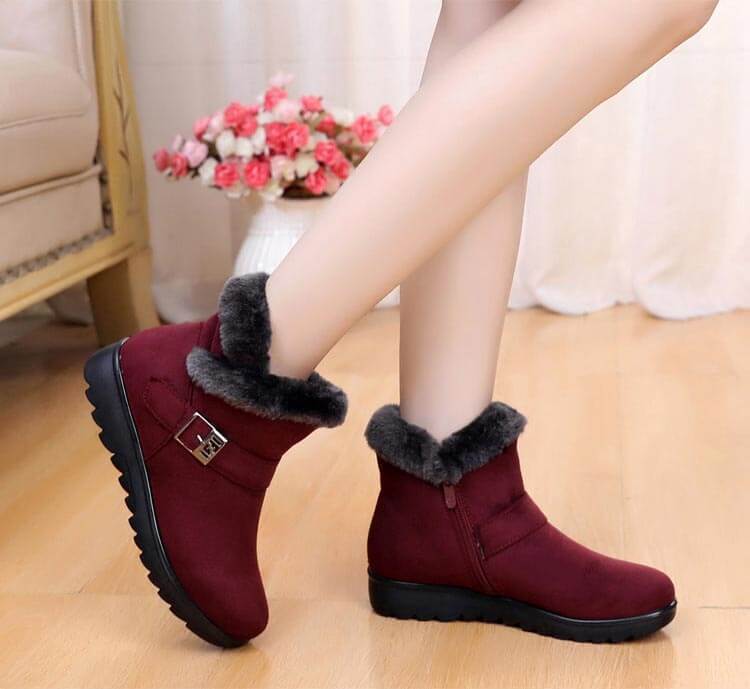 Plüsch-Schneestiefel Für Frauen-Bella Webshop
