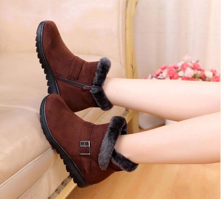 Plüsch-Schneestiefel Für Frauen-Bella Webshop