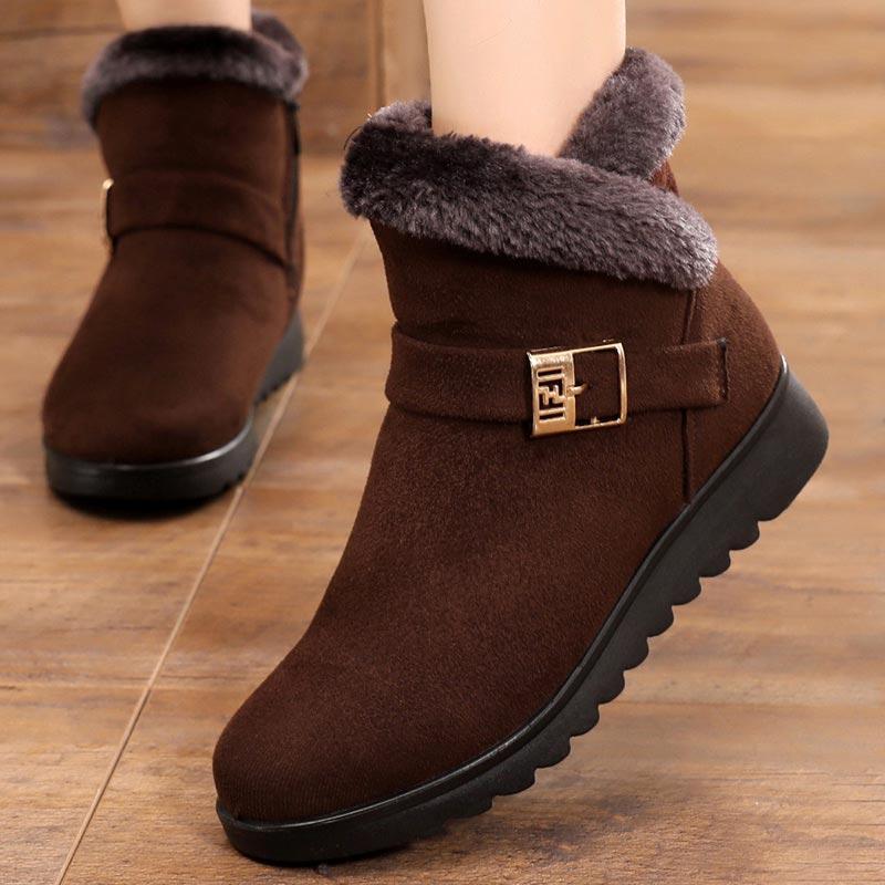 Plüsch-Schneestiefel Für Frauen-Bella Webshop