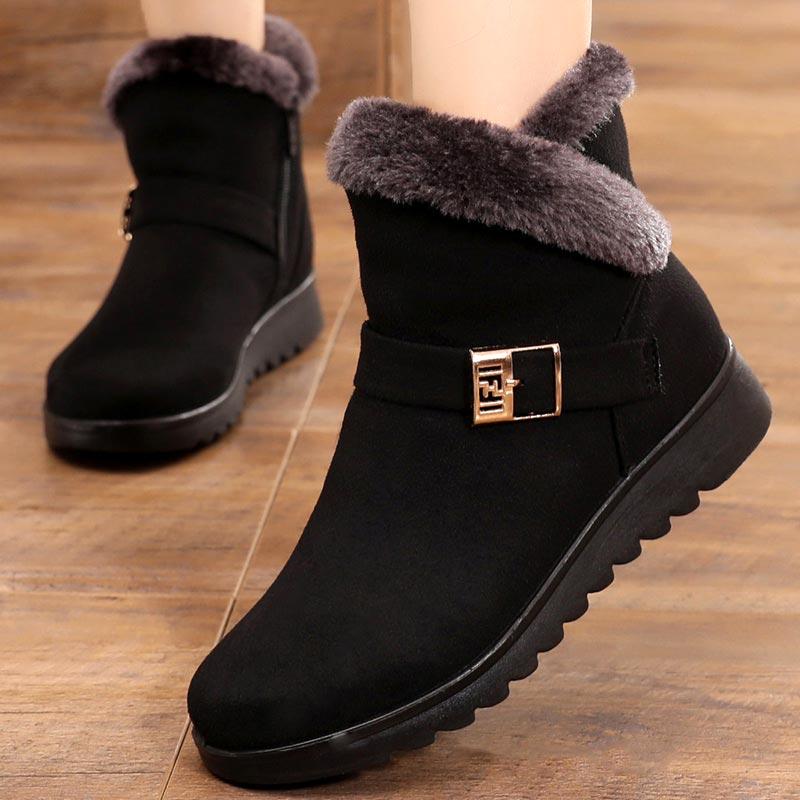 Plüsch-Schneestiefel Für Frauen-Bella Webshop