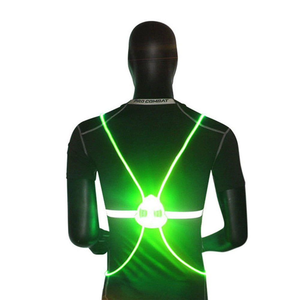 Reflektierende Led-Sicherheitsweste-Bella Webshop