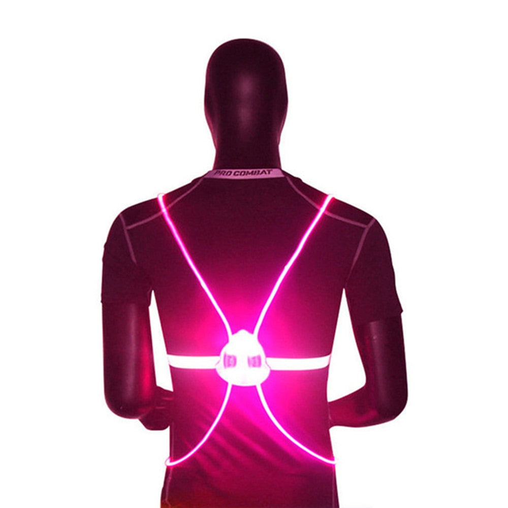 Reflektierende Led-Sicherheitsweste-Bella Webshop
