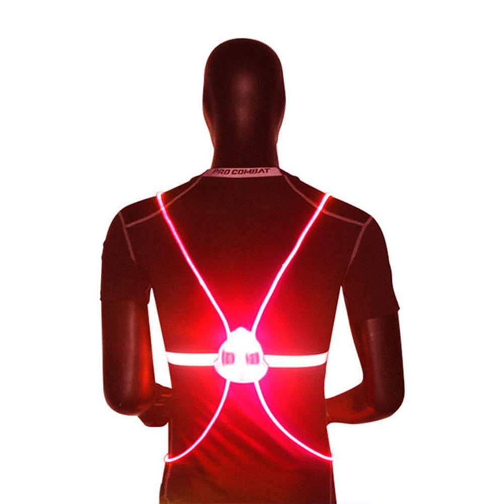 Reflektierende Led-Sicherheitsweste-Bella Webshop