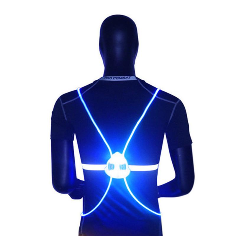 Reflektierende Led-Sicherheitsweste-Bella Webshop