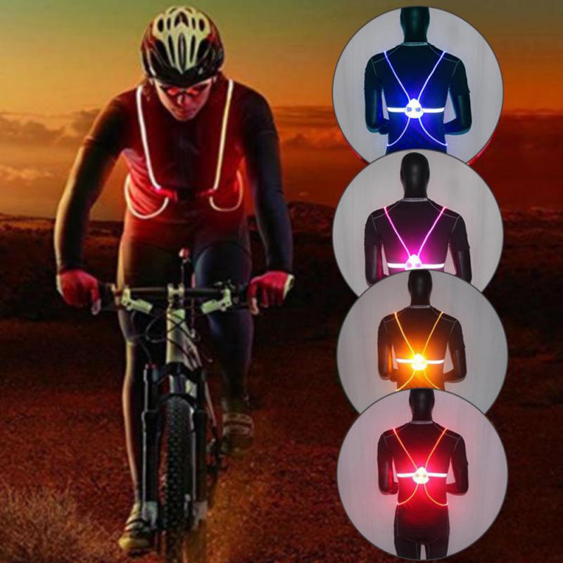 Reflektierende Led-Sicherheitsweste-Bella Webshop