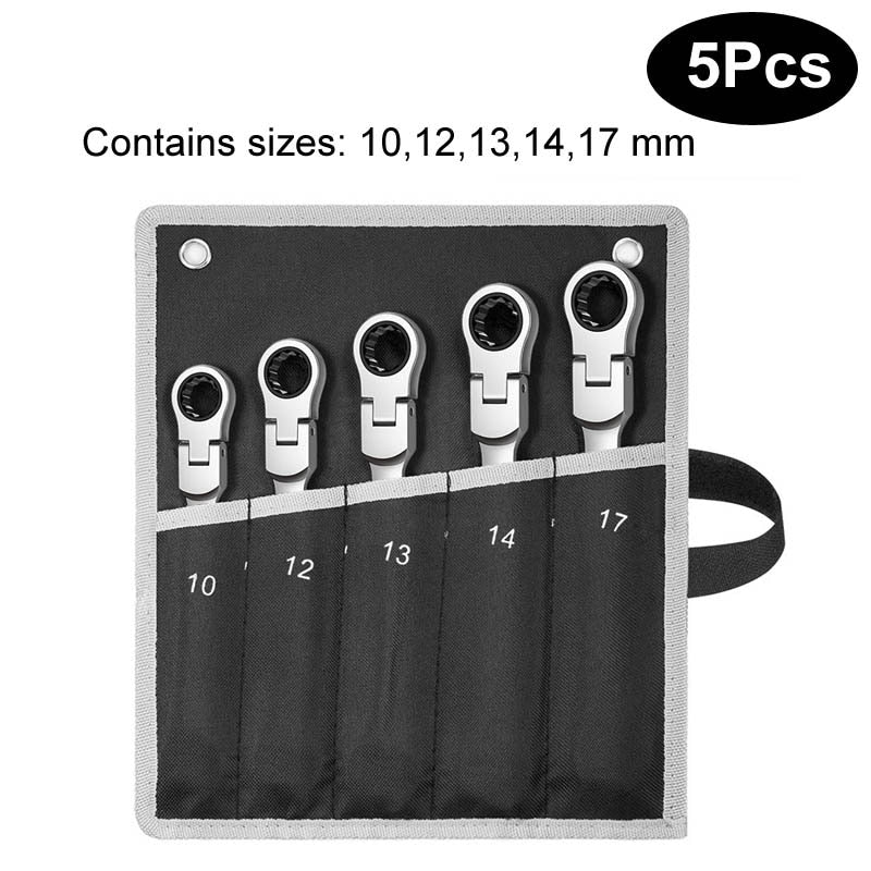 Rohrratschenschlüssel Mit Flexiblem Kopf-Bella Webshop