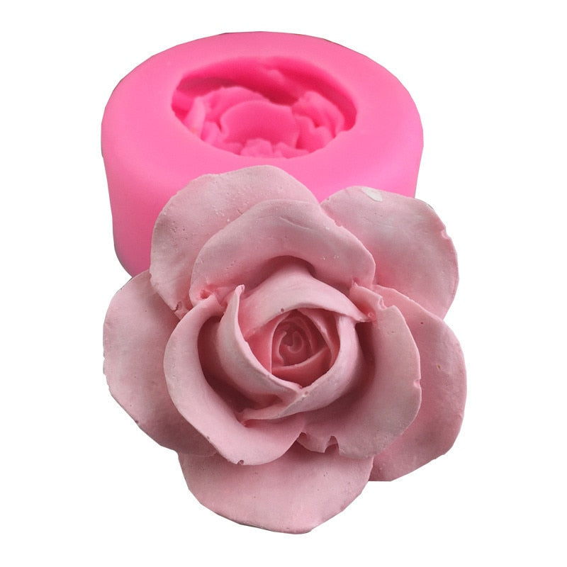 Rose Silikonform-Bella Webshop