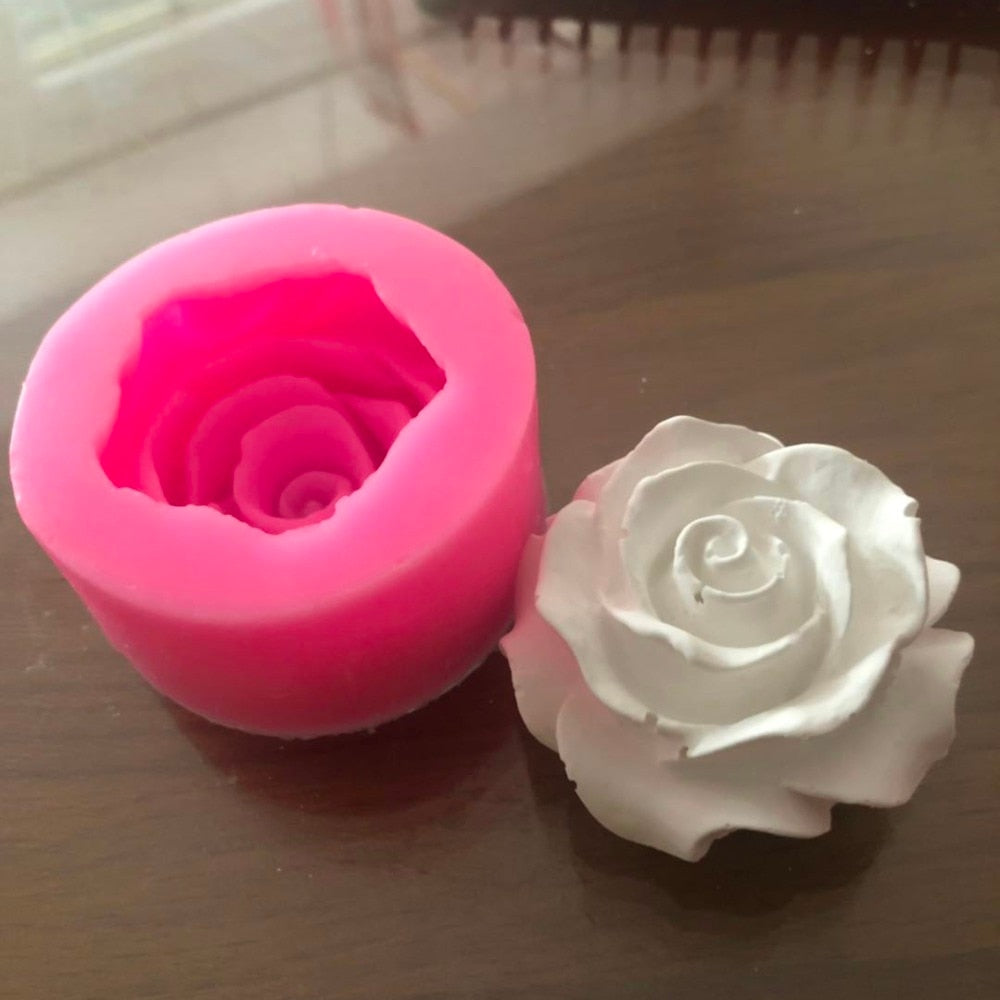 Rose Silikonform-Bella Webshop