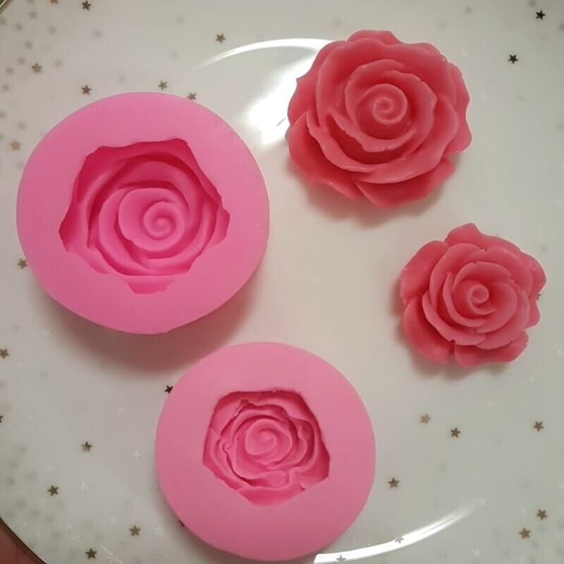 Rose Silikonform-Bella Webshop