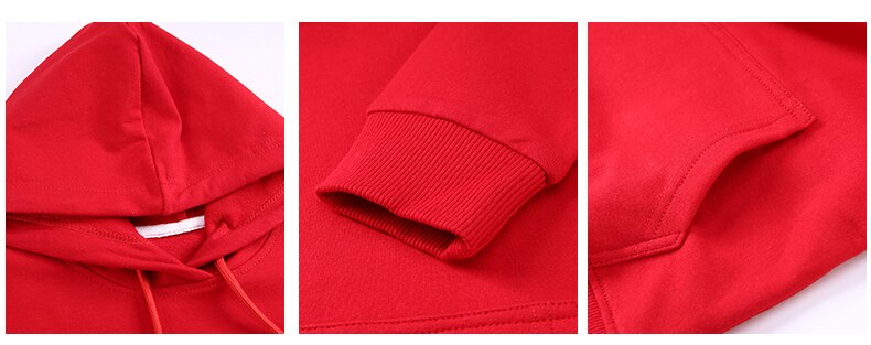 Roter Hoodie Mit Totenkopf-Bella Webshop
