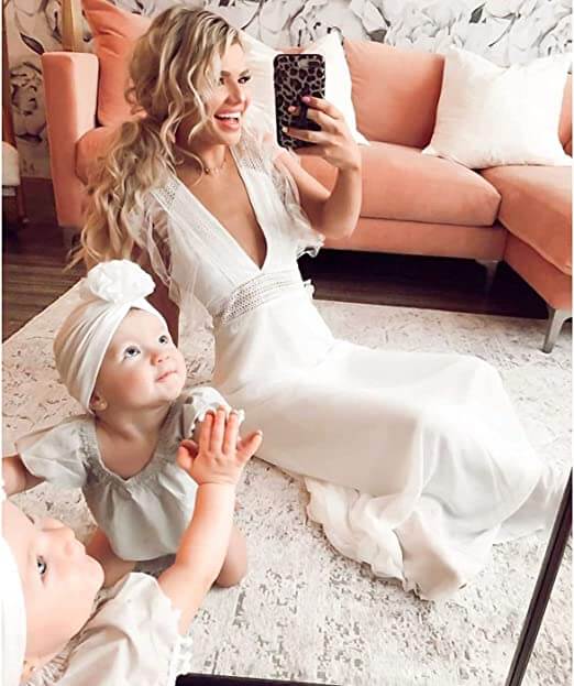 Ruffle Top Baby Turban Mütze-Bella Webshop