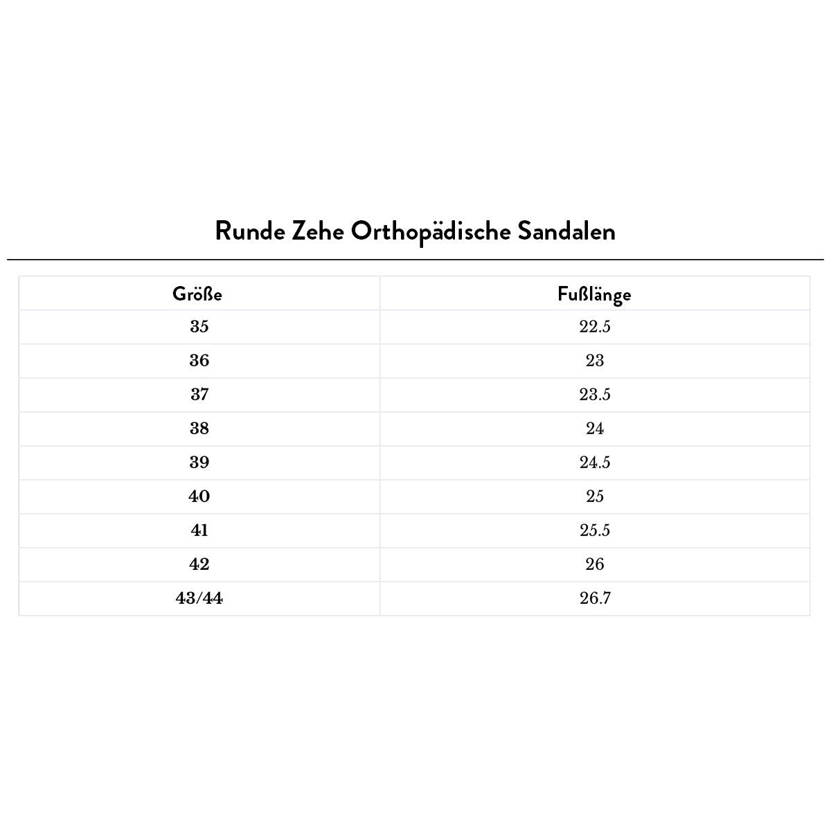 Runde Zehe Orthopädische Sandalen-Bella Webshop