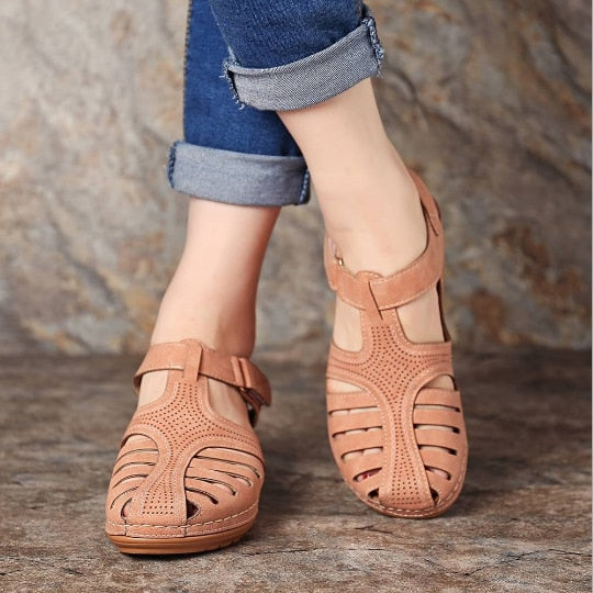 Runde Zehe Orthopädische Sandalen-Bella Webshop