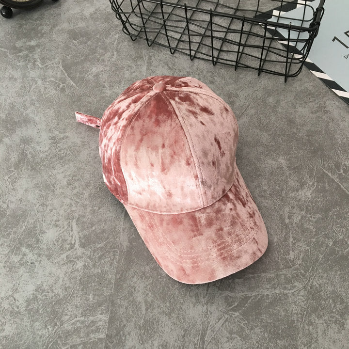 Samt Damen Mütze-Bella Webshop