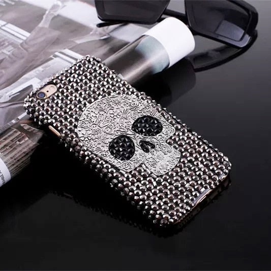 Schädel Gesicht Diamant Fall-Bella Webshop