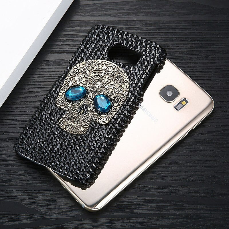 Schädel Gesicht Diamant Fall-Bella Webshop