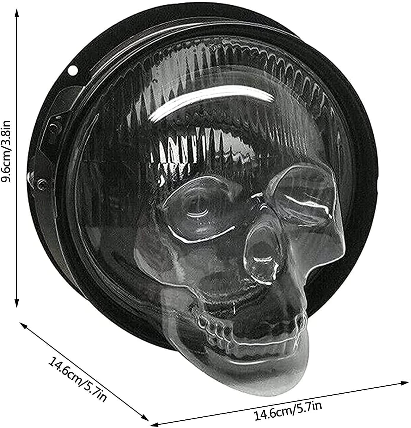 Scheinwerferabdeckungen Mit Totenkopf-Bella Webshop