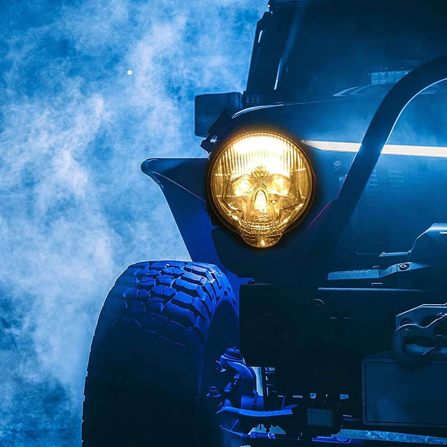 Scheinwerferabdeckungen Mit Totenkopf-Bella Webshop
