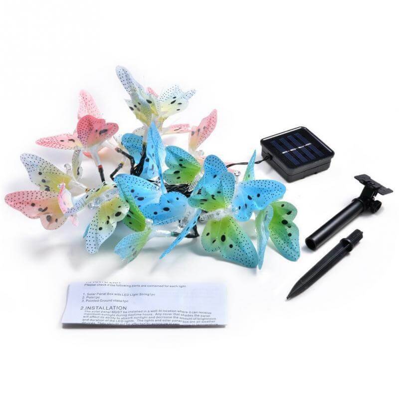Schmetterling Led Lichterkette-Bella Webshop