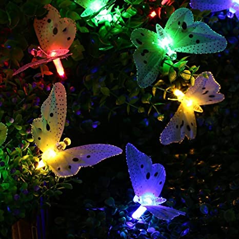 Schmetterling Led Lichterkette-Bella Webshop