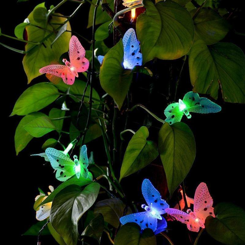Schmetterling Led Lichterkette-Bella Webshop