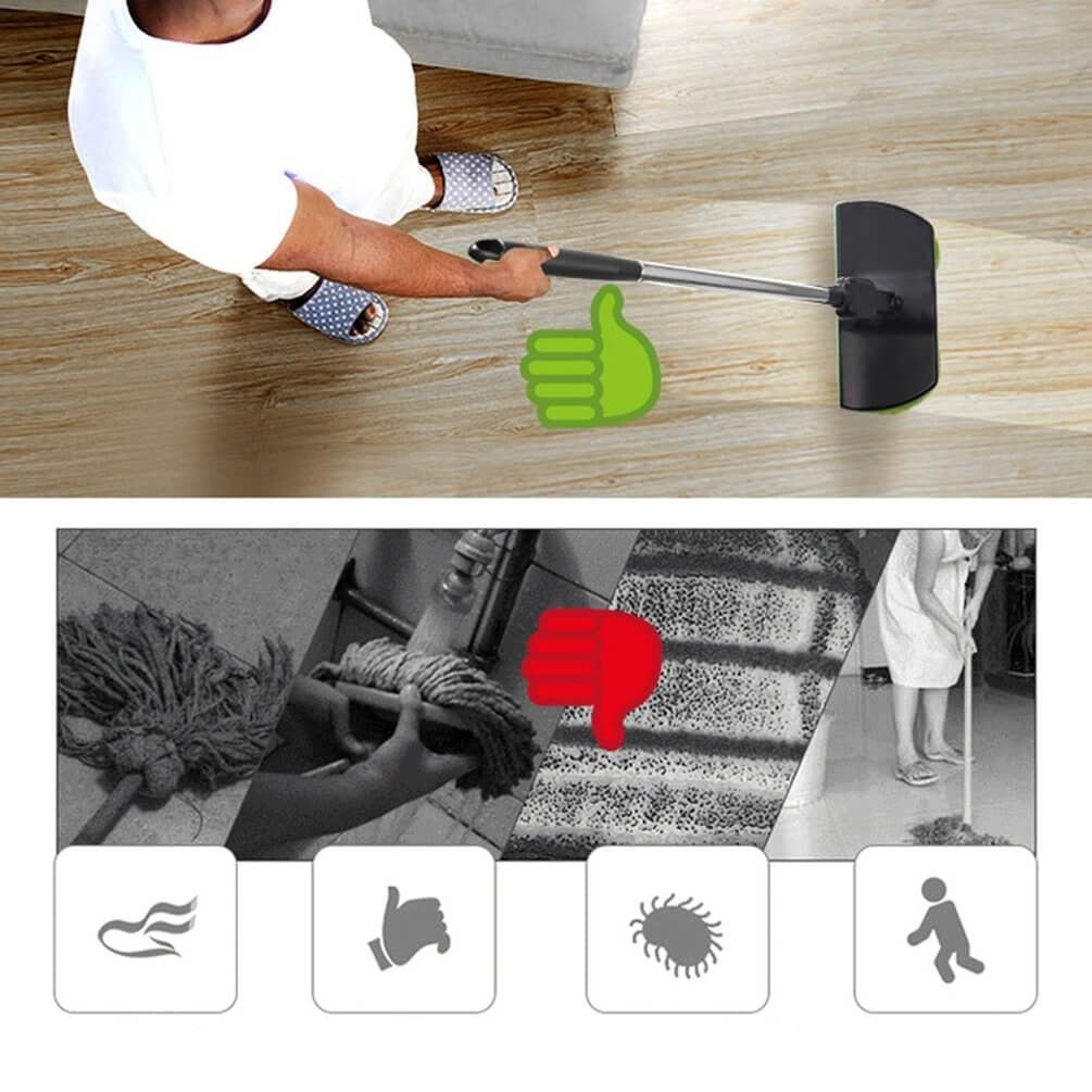 Schnurloser, Wiederaufladbarer Elektrowischmopp-Bella Webshop