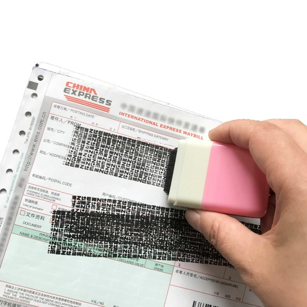 Schutz Vor Identitätsdiebstahl Rollenstempel-Bella Webshop